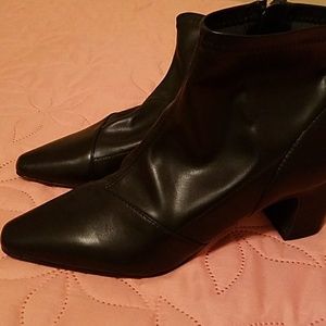 Booties leather